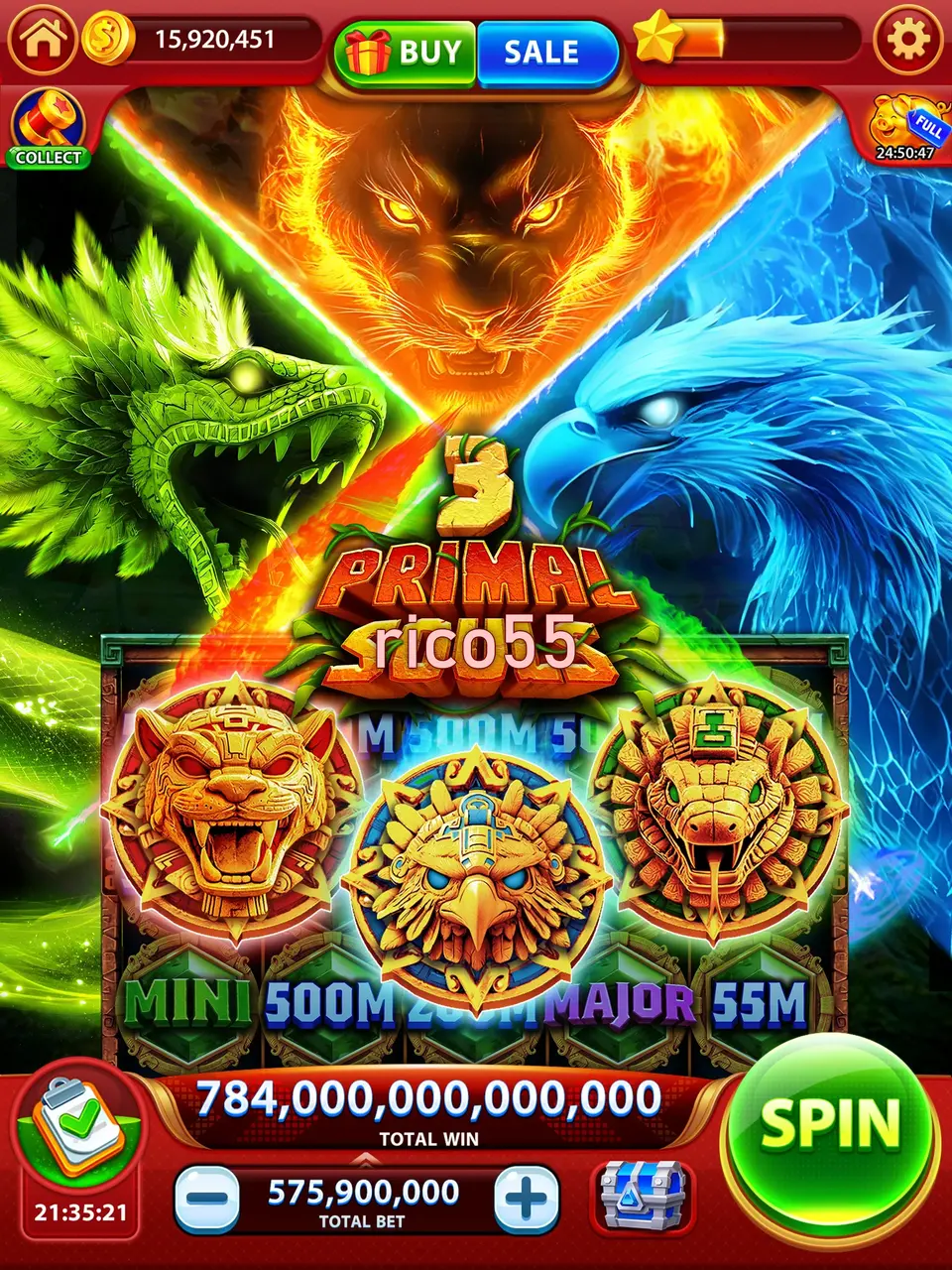 rico55 Login