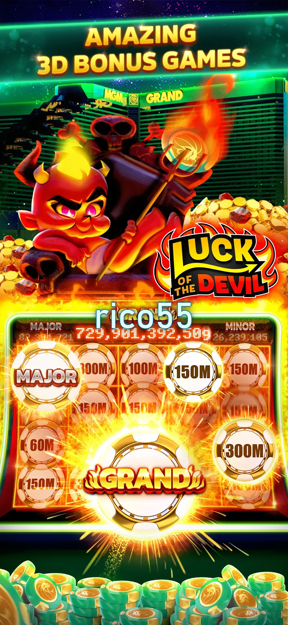 rico55 Capturas de tela Oficial APK